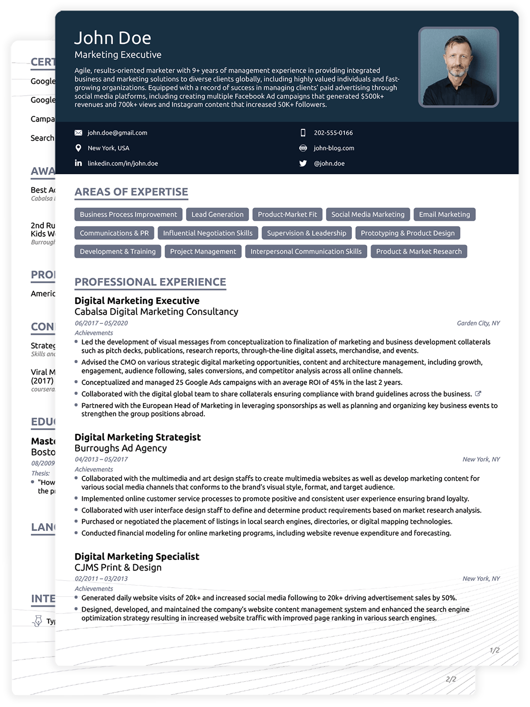 Creative CV Template