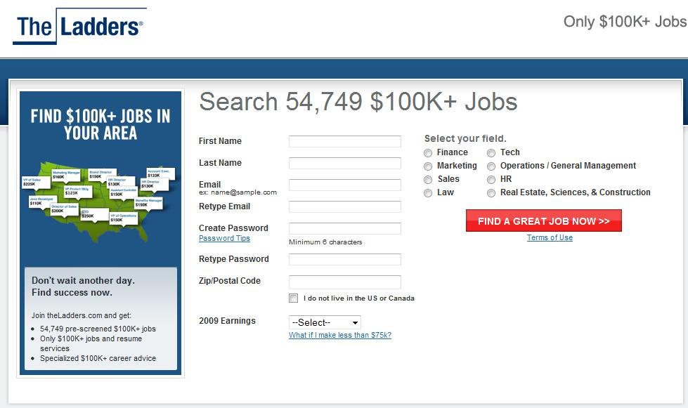 theladders job search